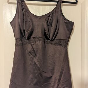Ruby Ribbon Brown Cami
